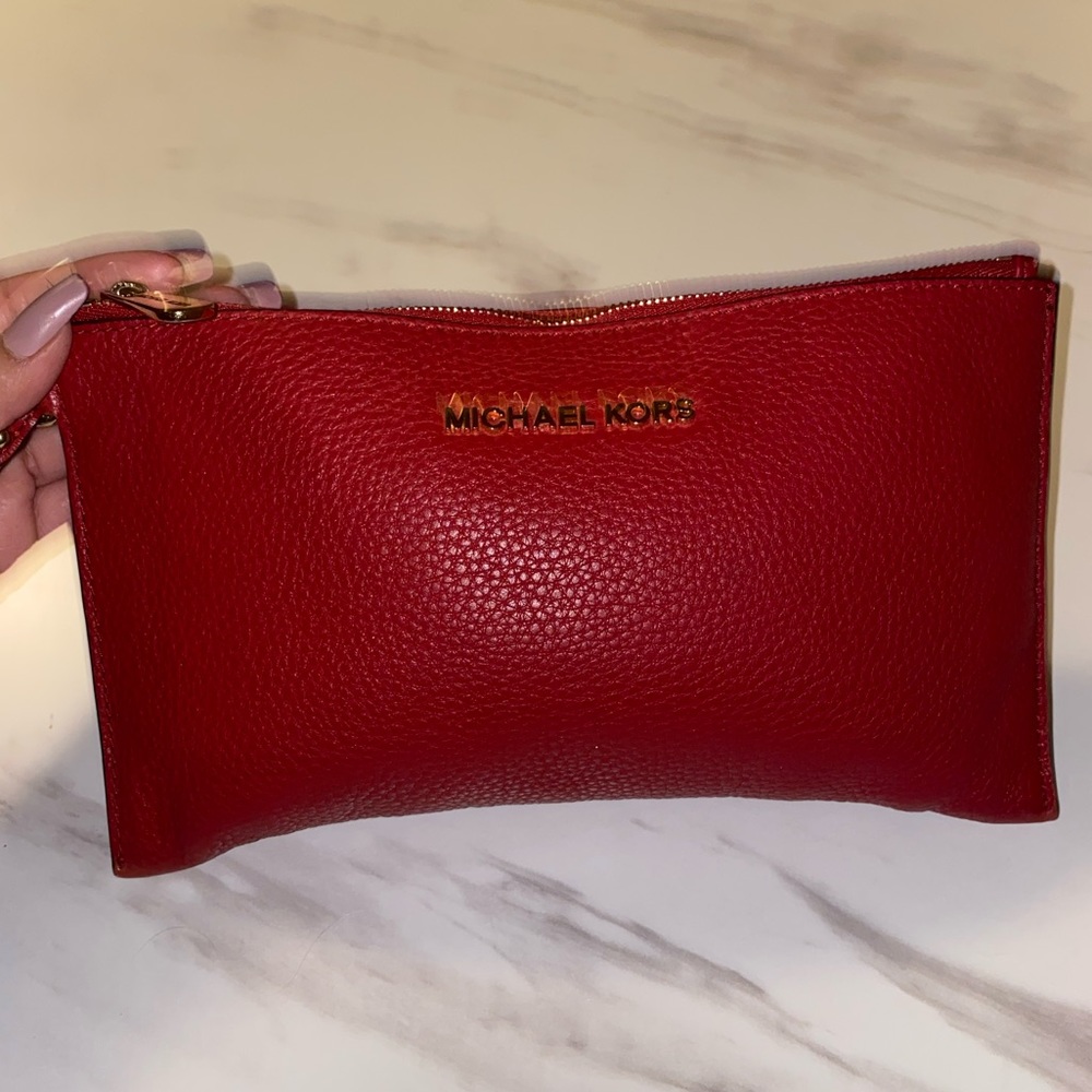 Michael Kors large wristlet/clutch